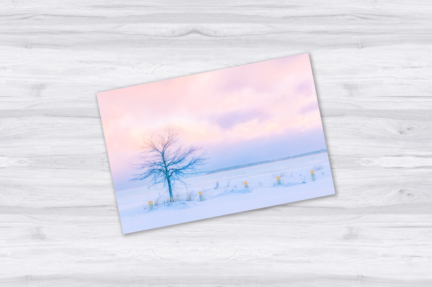 Suttons Bay Winter Pastel Beach Fine Art Print | Limited Edition