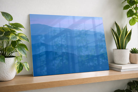 Mysterious Smoky Mountains Layers | Moody Blue Ridge Fine Art Print