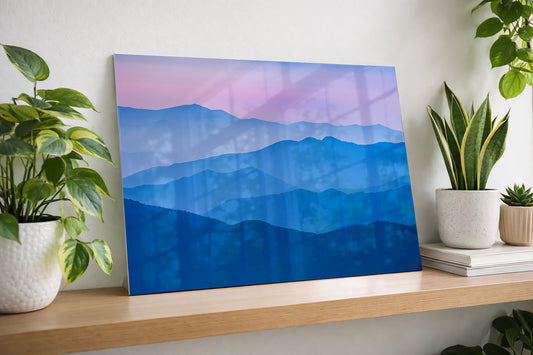 Smokey Mountain Blue Sunset