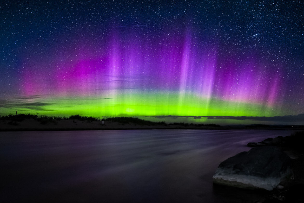 Summer Aurora Borealis