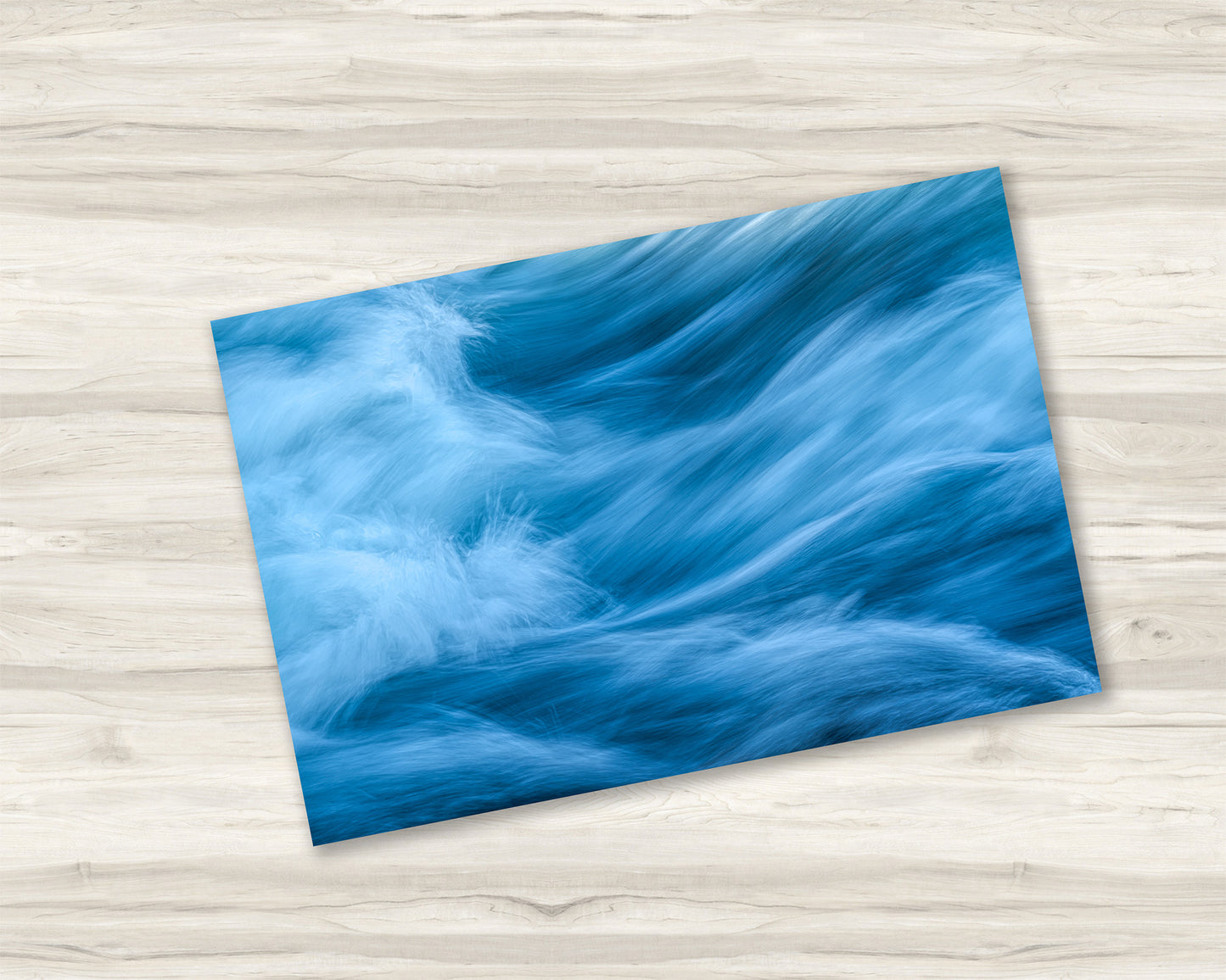 Blue Waters of Iceland Fine Art Print | Serene Waterfall Landscape Photography for Modern Coastal Decor