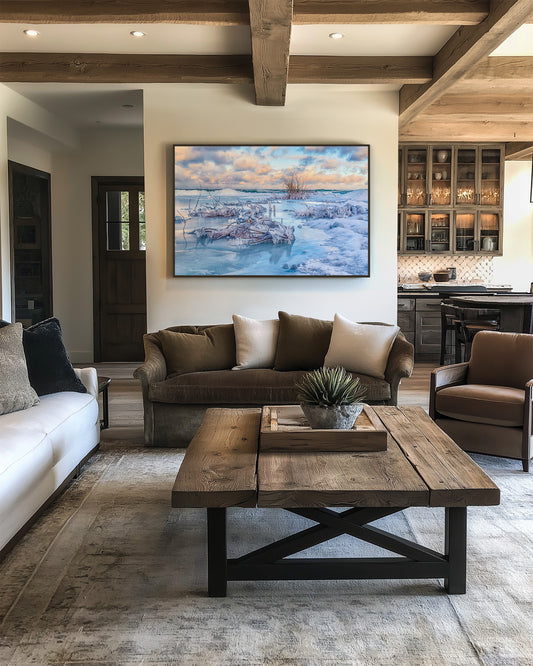 Lake Michigan Blue Ice