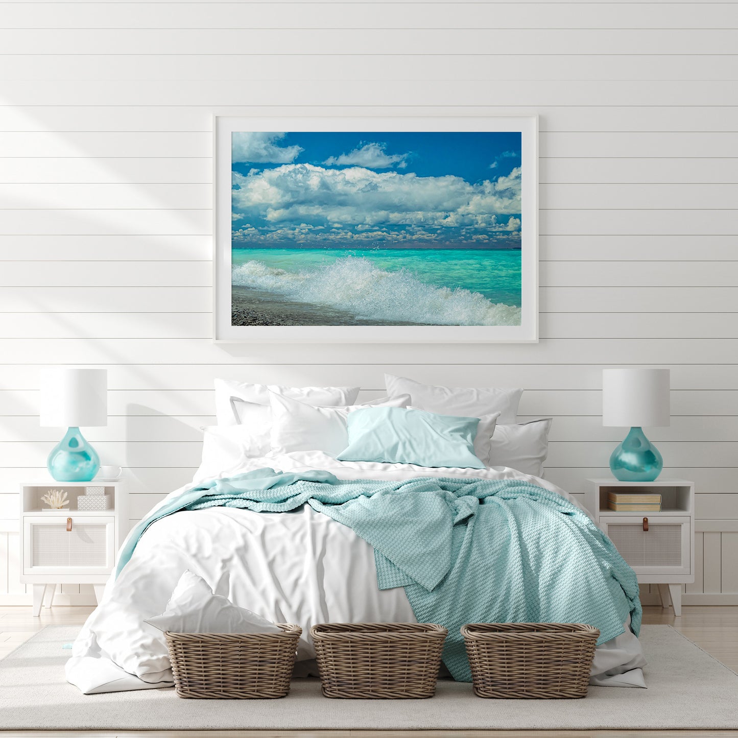 Lake Michigan Turquoise Beach Art | Caribbean Hues Coastal Photography
