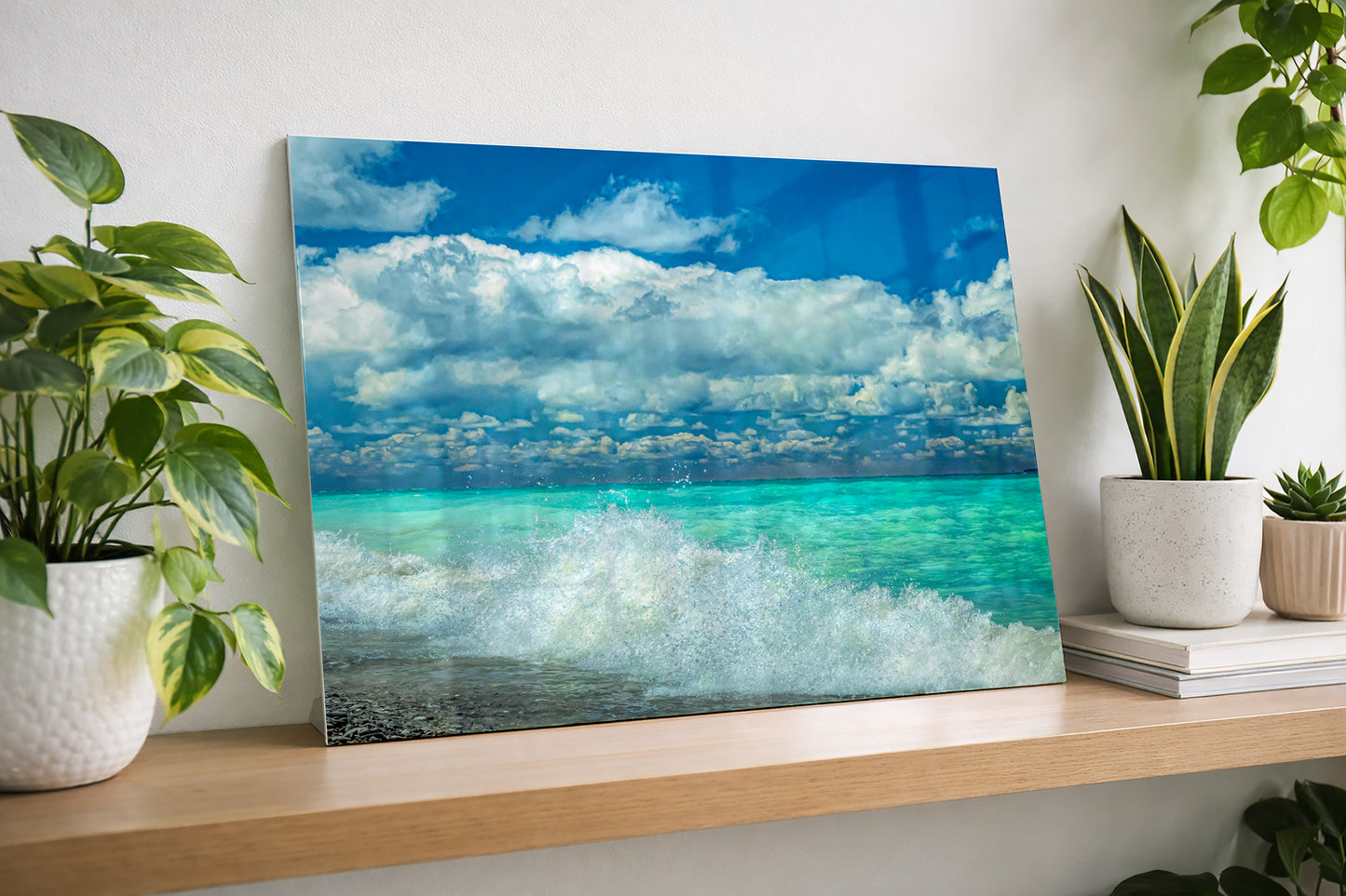 Lake Michigan Turquoise Beach Art | Caribbean Hues Coastal Photography