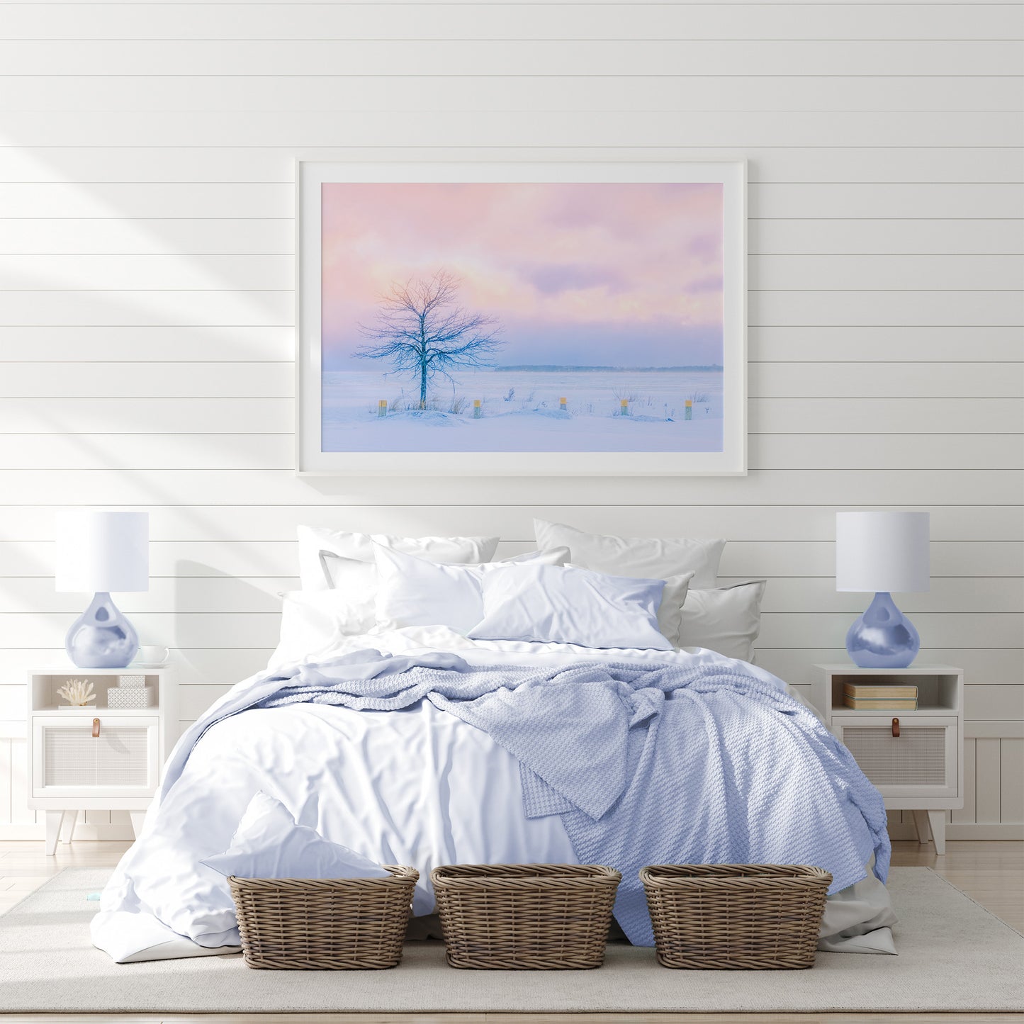 Suttons Bay Winter Pastel Beach Fine Art Print | Limited Edition