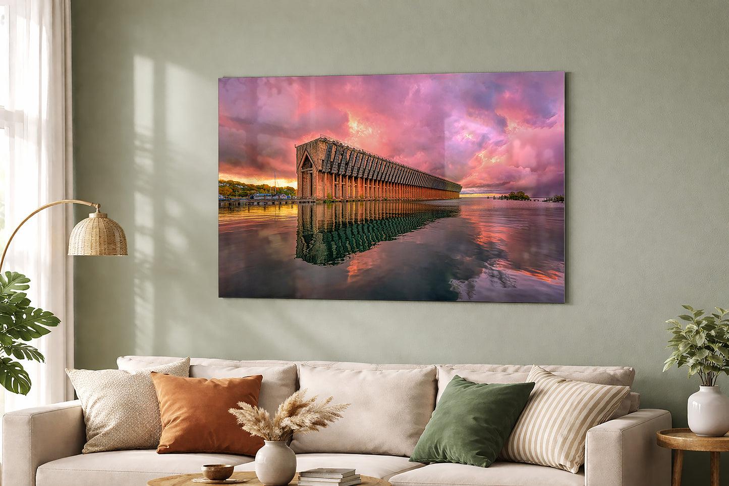 Marquette Lower Harbor Ore Dock Sunrise | Industrial Michigan Fine Art Print