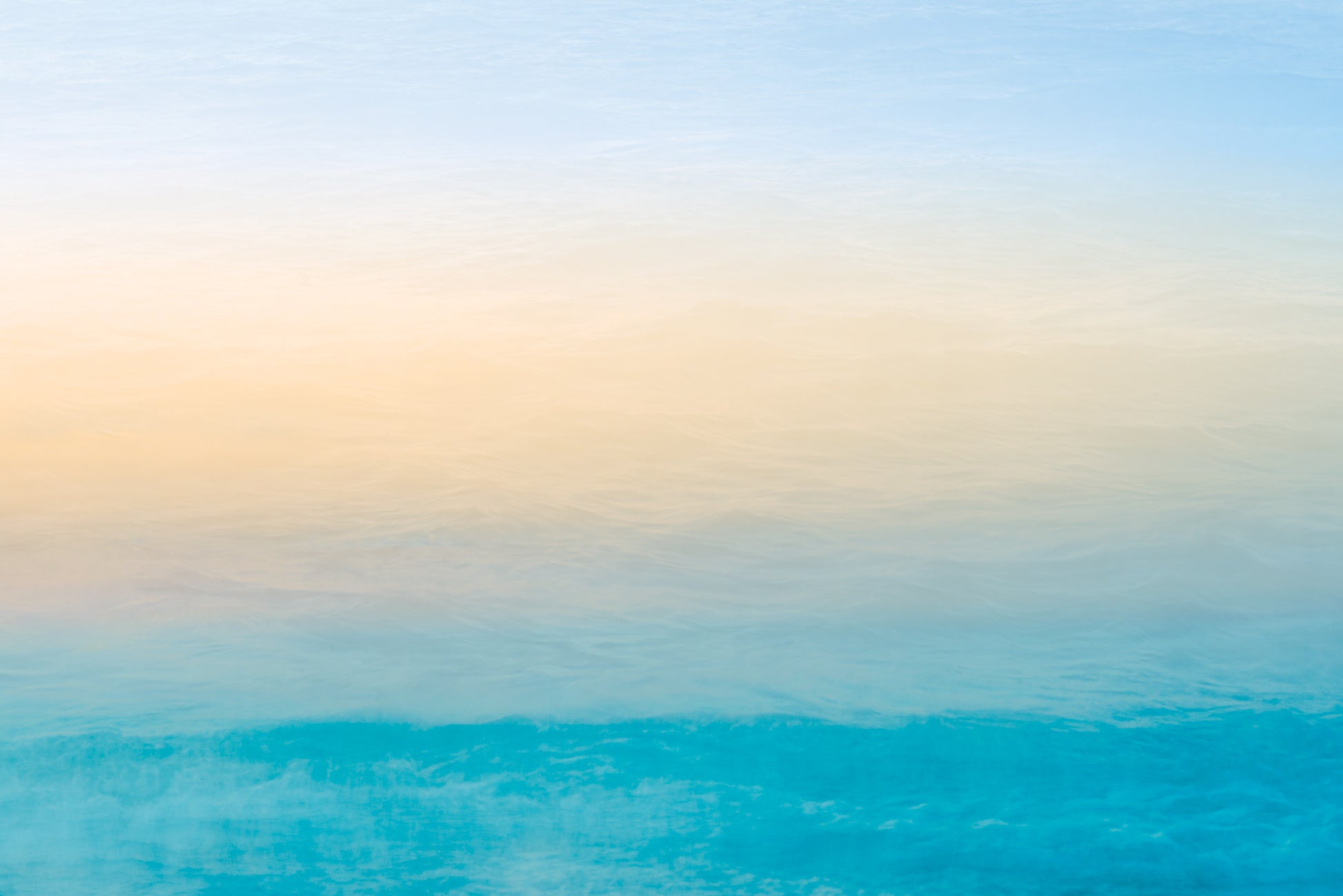 Blue Waters and Golden Light Abstract Fine Art of Lake Michigan