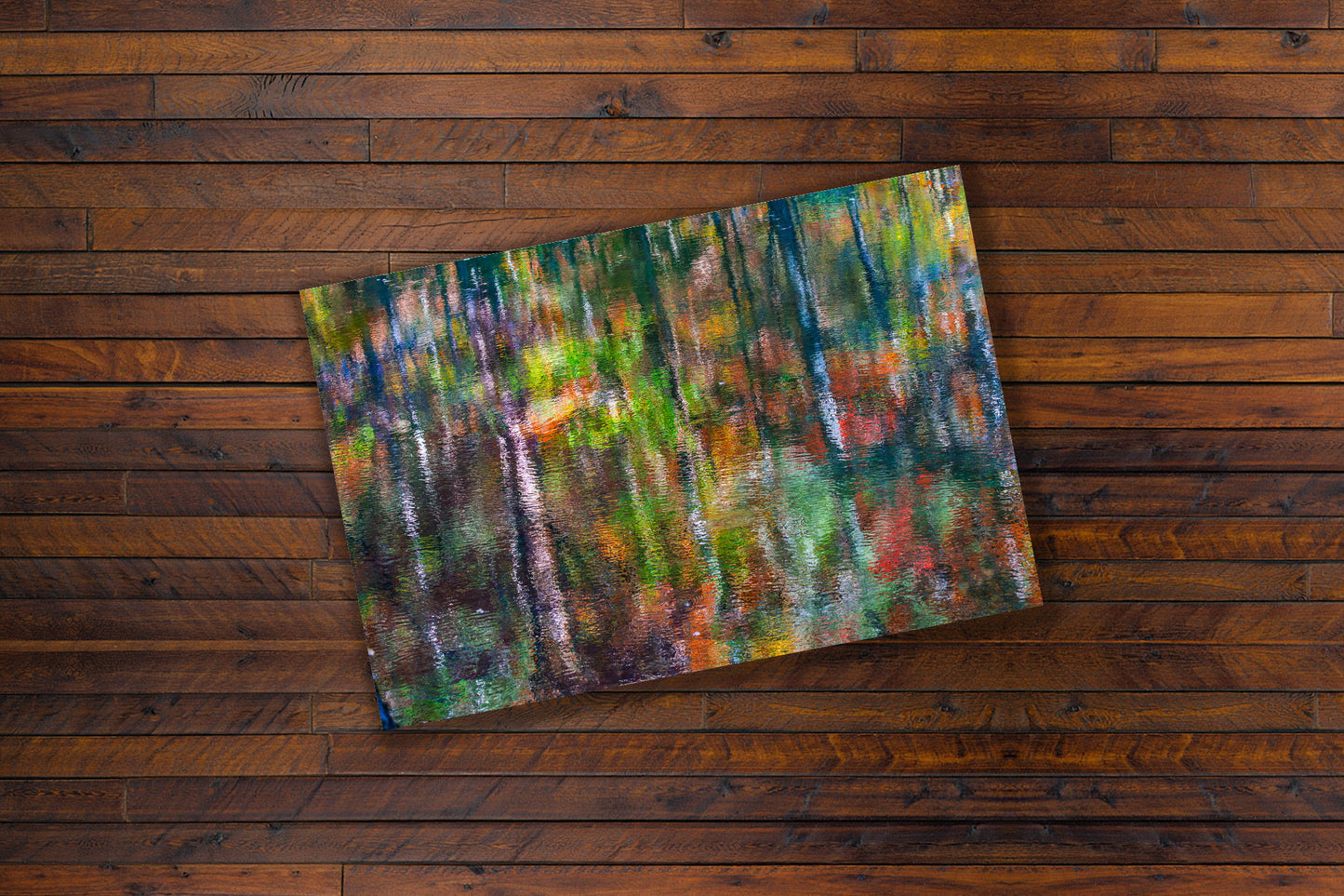 Mysterious Reflections in the Smoky Mountains | Abstract Water Print
