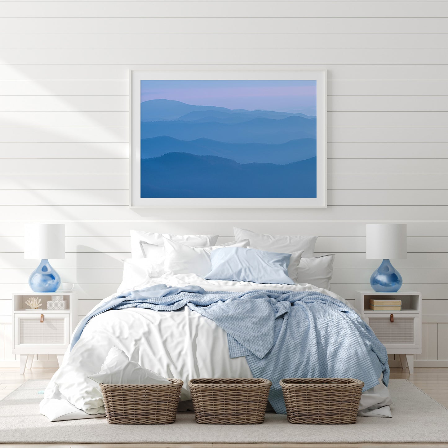 Mysterious Smoky Mountains Layers | Moody Blue Ridge Fine Art Print