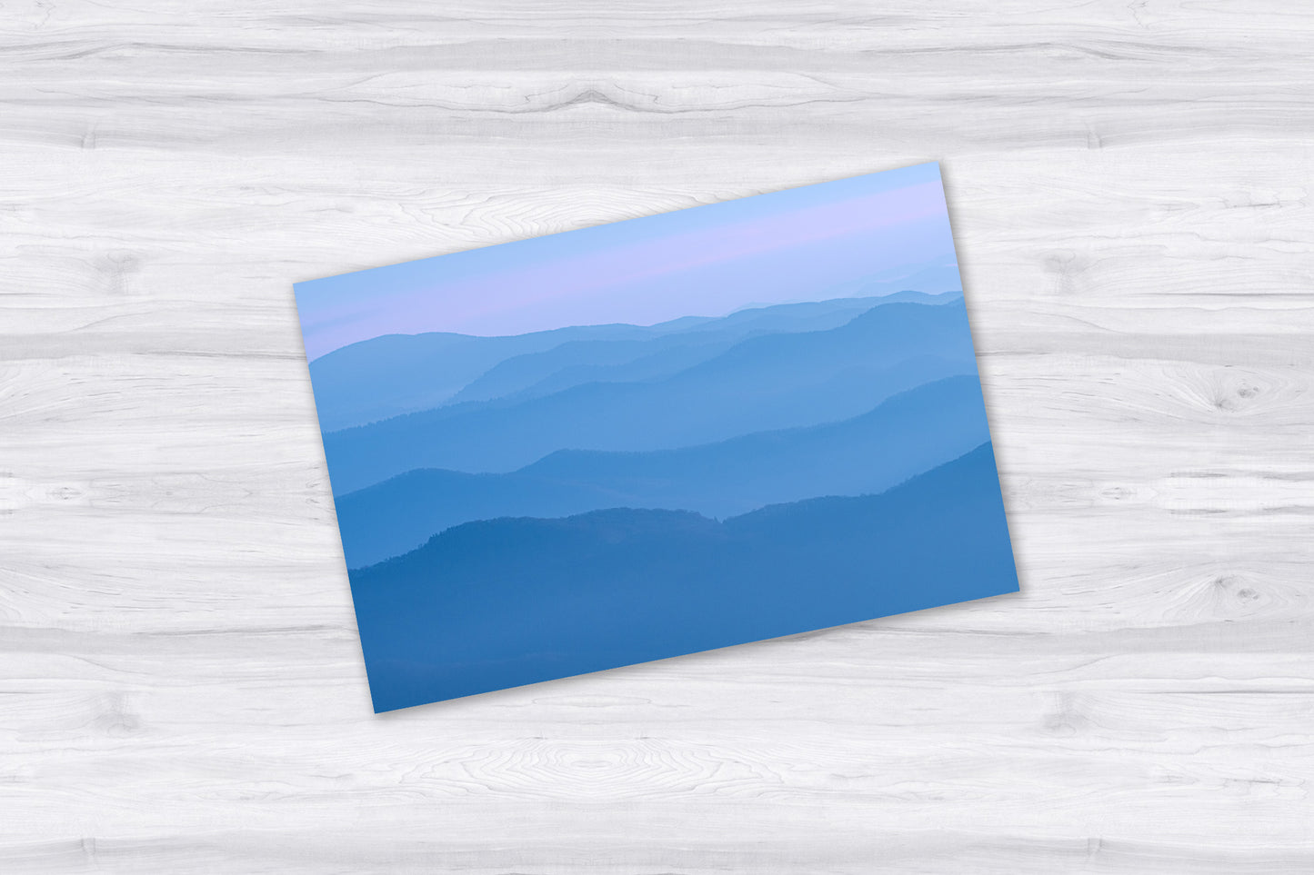 Mysterious Smoky Mountains Layers | Moody Blue Ridge Fine Art Print