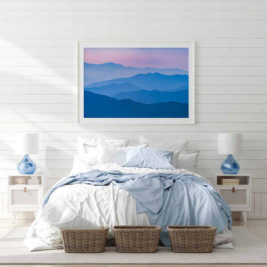 Clingmans Dome (Kuwohi) Twilight | Great Smoky Mountains Misty Blue Ridge Art