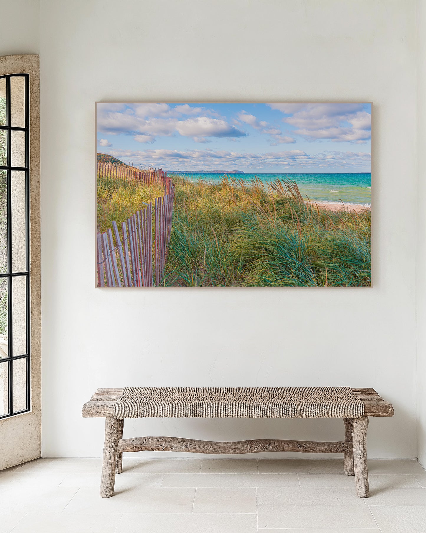 Sunny Day at Leland Beach Fine Art Photography | Lake Michigan Wall Art